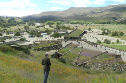 VISITOR CENTER CERO PAINE RANCH MAGALLANES, CHILE