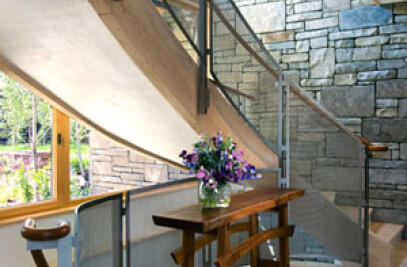 Jackson Hole Residence Staircase