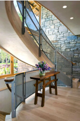 Jackson Hole Residence Staircase