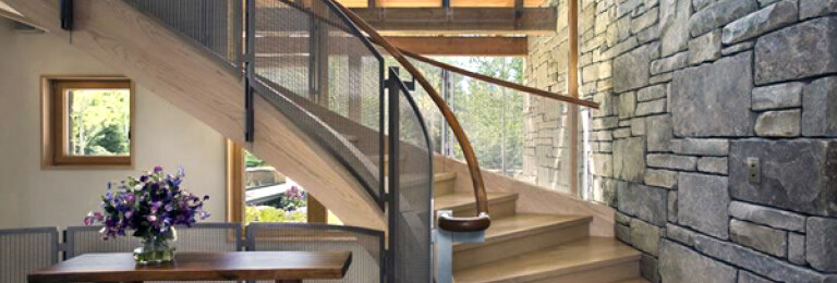 Jackson Hole Residence Staircase