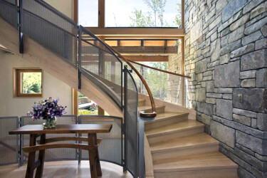 Jackson Hole Residence Staircase