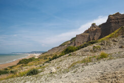 the Vaches Noires cliffs