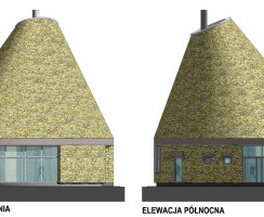 Elevations of the pavillion