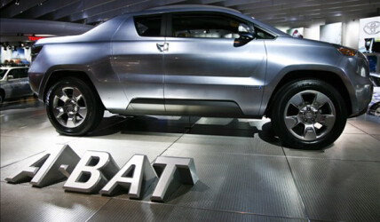 Detroit Auto Show Display Floor