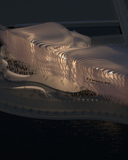 Anisotropia, a proposal for Busan Opera House 