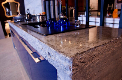 "Concrete at Kitchen"  // made by Collina'nd Kitch