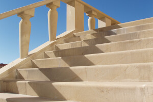 Natural Stone Stairscases - Spanish Sandstone / Li
