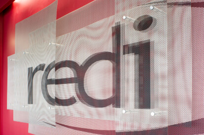 REDI Corporate Logo Sign