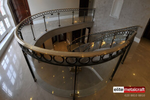 Metal Helical Staircase - Elite Metalcraft