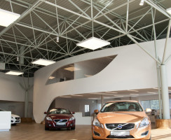 volvo showroom interior