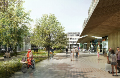 Masterplan and construction of new development Orée de Crissier in Lausanne