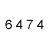 6474 Design 6474 Design