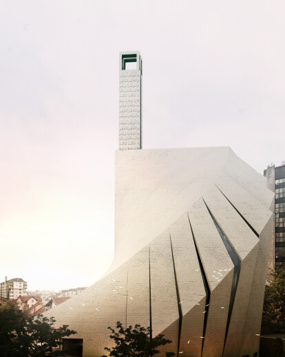 Central mosque of Prishtina