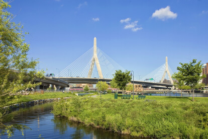 Zakim Bunker Hill Bridge