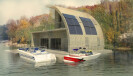 Self-Sufficient Floating House on Donau