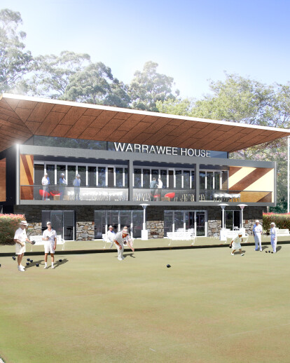 PROPOSED LAWN BOWLS CLUBHOUSE