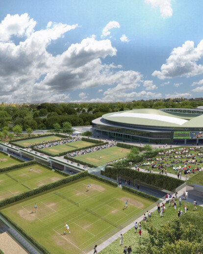 Grant Associates adds to Wimbledon Master Plan