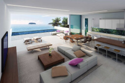 34 luxurious oceanfront Sky Villas