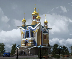 The Church of the Svjatogo Duha. Ukraine - Kiev (Церковь Святого Духа. Украина - Киев)