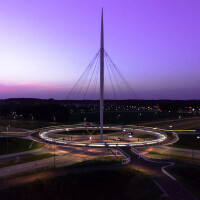 Hovenring bicycle roundabout