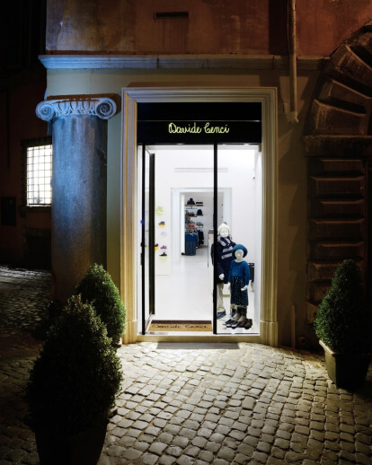 Davide Cenci Jr. Store, Rome, Italy, (2012)