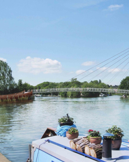 Reading Pedestrian and Cycle Bridge