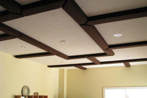 Acoustic Coffered Ceiling