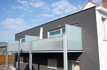 Deceuninck cladding in Twinson material - Boezinge