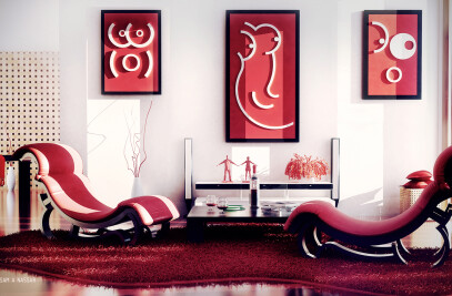 Red Interior