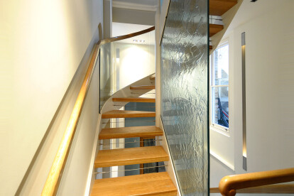 Hans Crescent, Knightsbridge London - Helical Staircase