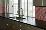 Slate sustainable composite countertop made from recycled paper