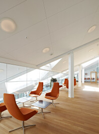 Rockfon® SONAR® acoustic ceiling tiles with microtextured surface