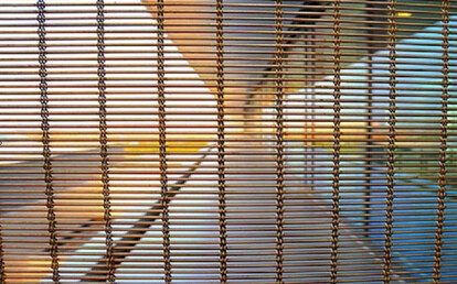 architectural mesh curtain