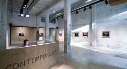 Contemporary art gallery