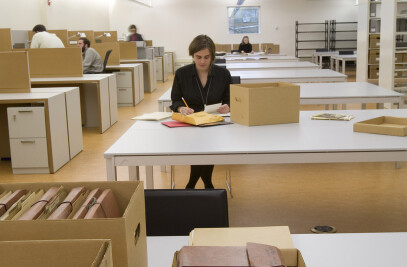 The Beinecke Manuscript Sorting Facility