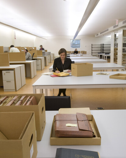 The Beinecke Manuscript Sorting Facility