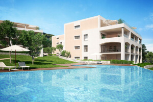 Architectural rendering of a multi-family residential in Mallorca