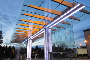 Trimet LED Bus Stop Shelter