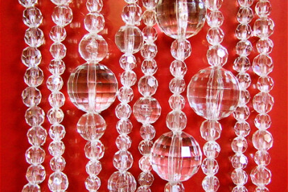 Acrylic Crystal Bead Curtains & Installations: Mem
