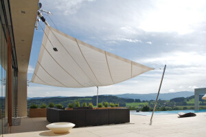 Sun Square Retractable Sail