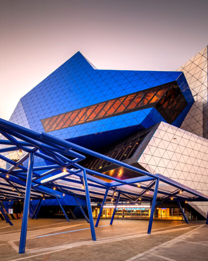 Perth Arena: A giant puzzle of 3D architecture