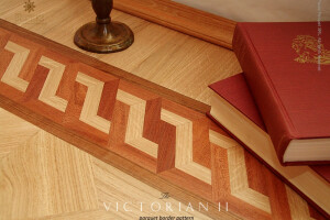 Hardwood Floor Borders - The VICTORIAN II Pattern