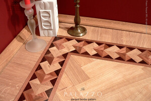 Hardwood Floor Borders - The PALAZZO pattern