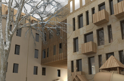 New Apartment building in UNESCO World heritage site in Riga