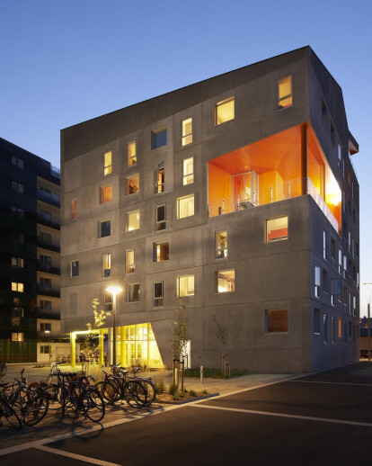 Energy neutral youth housing at the Port of Aarhus