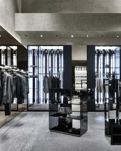 Les Hommes boutique in Milan