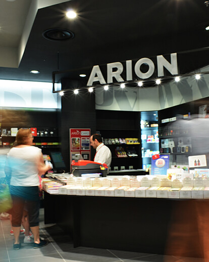 A new store for independent bookshops Arion in Rome