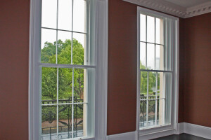 Vertical sliding secondary windows