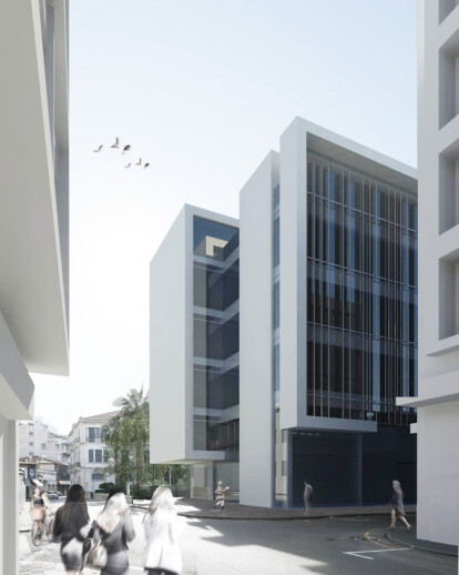 Municipal Office Building Competition in Limassol, Option A