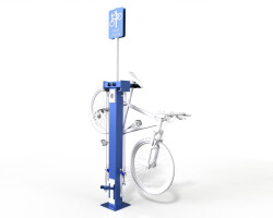 Bicycle repair station